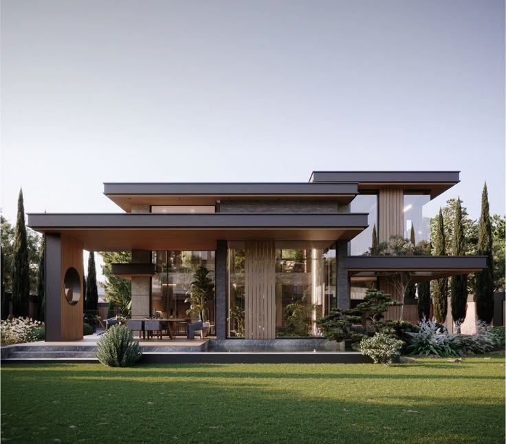 modern luxury villa